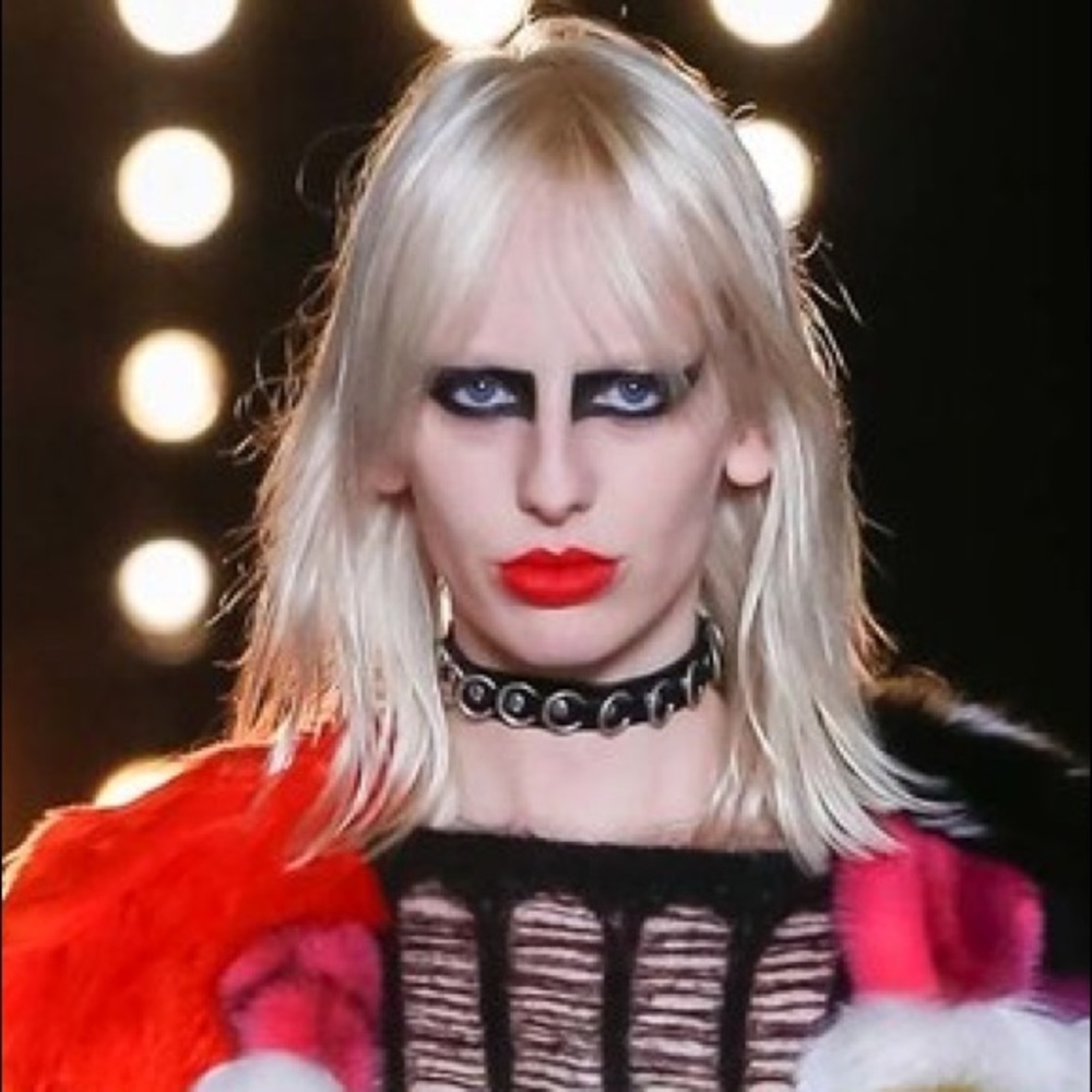 Saint Laurent YSL Hedi Slimane choker necklace